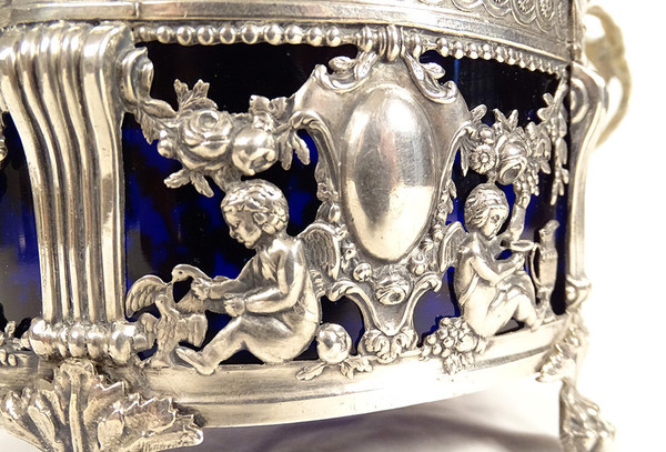 Zuckerdose Louis XVI Massivsilber Fermiers Généraux Paris Pierre Blard XVIIIè