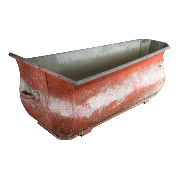 Vasca da bagno in zinco XIX