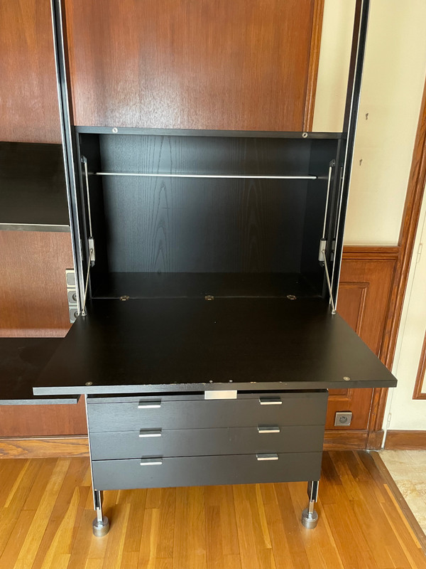 George Nelson Modular Bookcase For Mobilier International Circa 1970