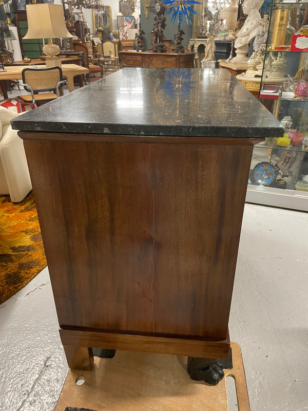 Empire period Retour D'egypte chest of drawers Pied Griffe Mahogany