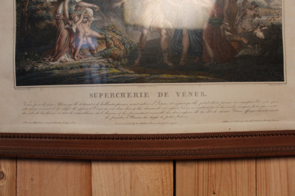 Pair Of 18th Century Color Engravings