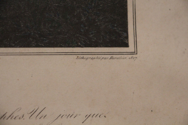 Pair Of 18th Century Color Engravings
