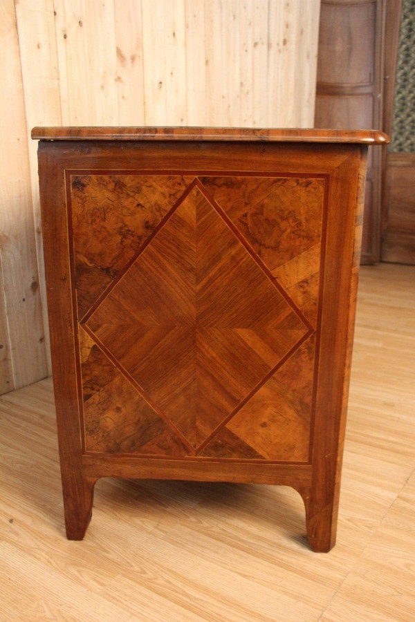 18th Century Louis XIV Marquetry Chest of Drawers