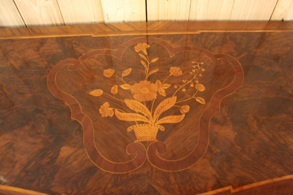 18th Century Louis XIV Marquetry Chest of Drawers