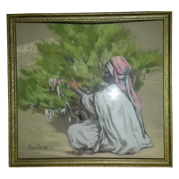 YVONNE -HERZIG exvoto in Bou Saada algerische Frau