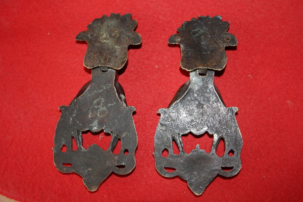 Pair Of Bronze Door Knockers