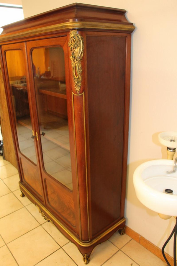 Vitrine Napoléon III Estampillé Krieger