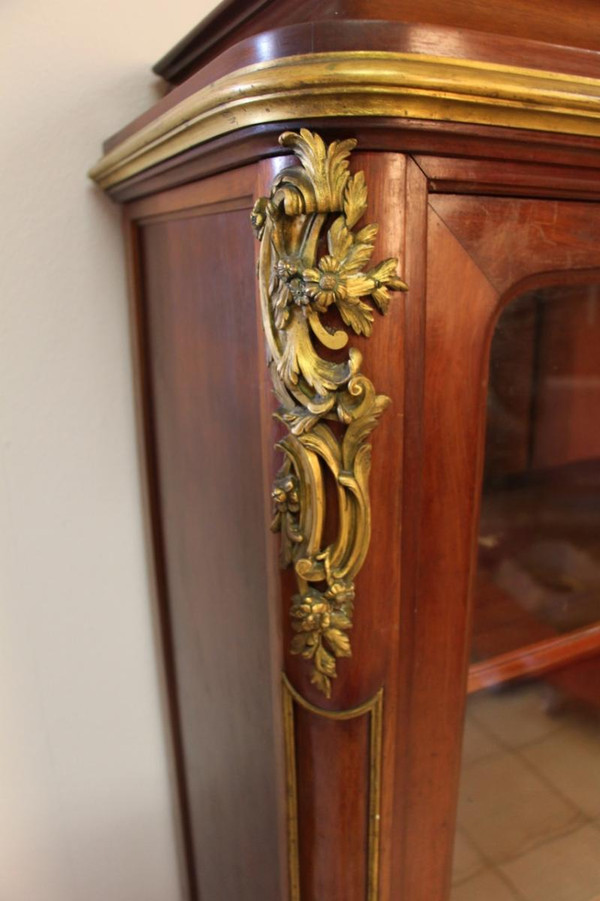 Vitrine Napoléon III Estampillé Krieger