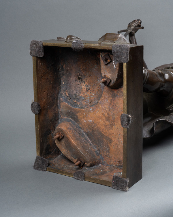 Allégorie du Devoir, bronze d’après Émile Picault, dernier quart du XIXe siècle