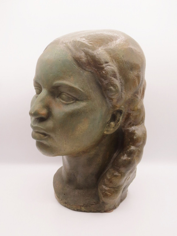 Giovane ragazza africana di Georges Halbout.