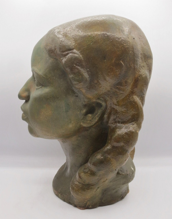 Giovane ragazza africana di Georges Halbout.