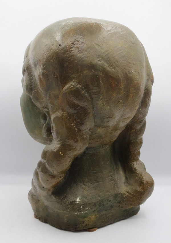 Giovane ragazza africana di Georges Halbout.