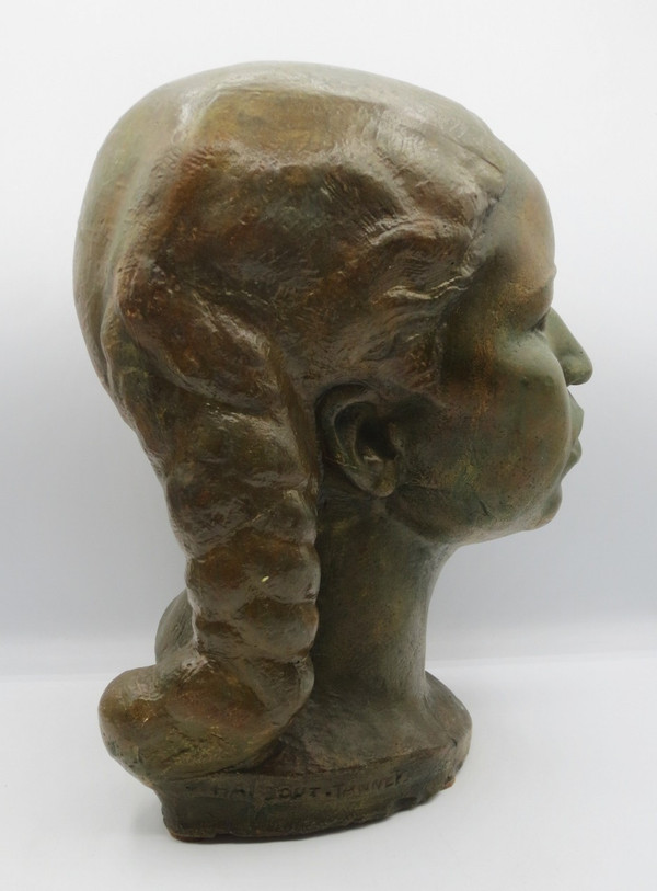 Giovane ragazza africana di Georges Halbout.