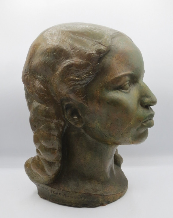 Giovane ragazza africana di Georges Halbout.