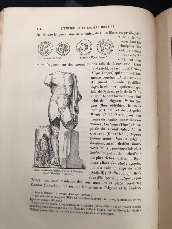 Histoire des Romains par Victor Duruy Paris Hachette 1879 7 volumes 
