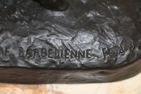 bronze by a.jacquemart "the beef"