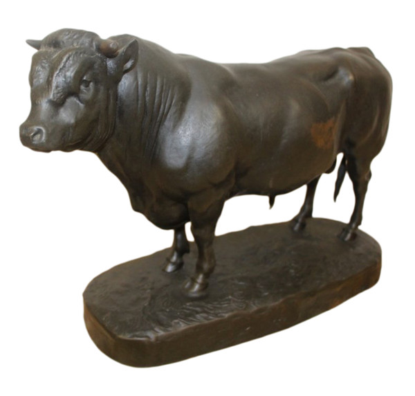 bronze by a.jacquemart "the beef"
