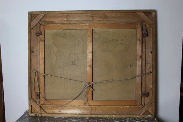 Large Painting By Louis Lartigau
