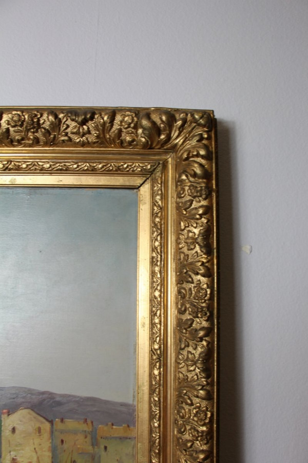 Large Painting By Louis Lartigau