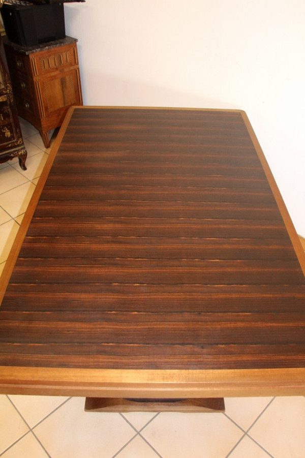 Art Deco Macassar Ebony Table