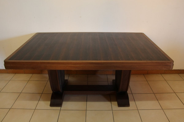 Art Deco Macassar Ebony Table