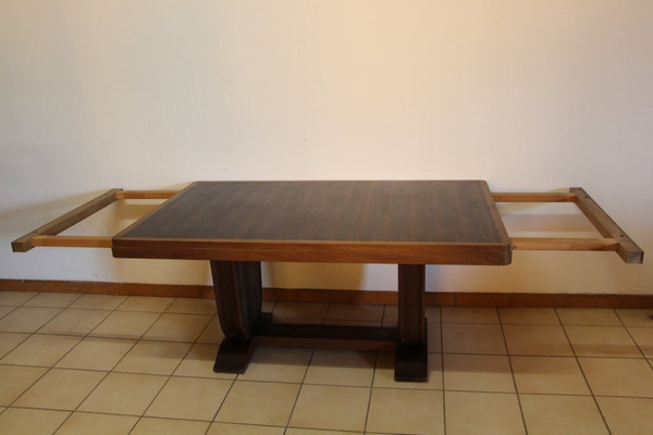 Art Deco Macassar Ebony Table