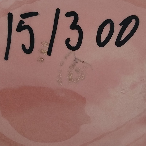 Étonnant vase rose et or des années 1960 par SICAS, édition limitée. Fabriqué en Italie