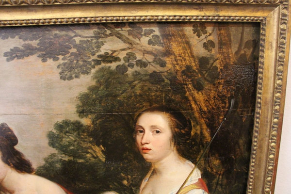 Pittura di scuola olandese intorno al 1640, entourage di jan van bijlert