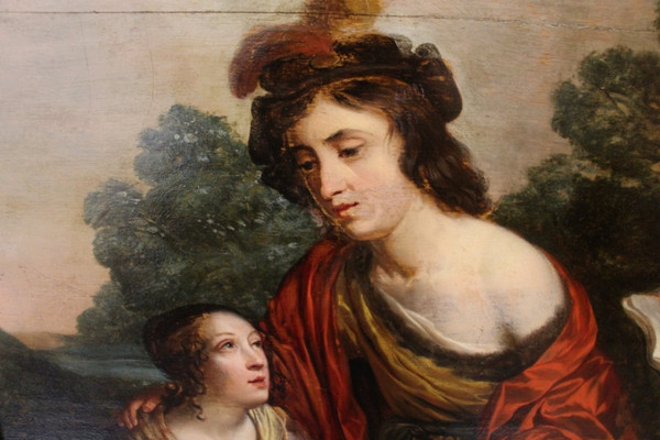 Pittura di scuola olandese intorno al 1640, entourage di jan van bijlert