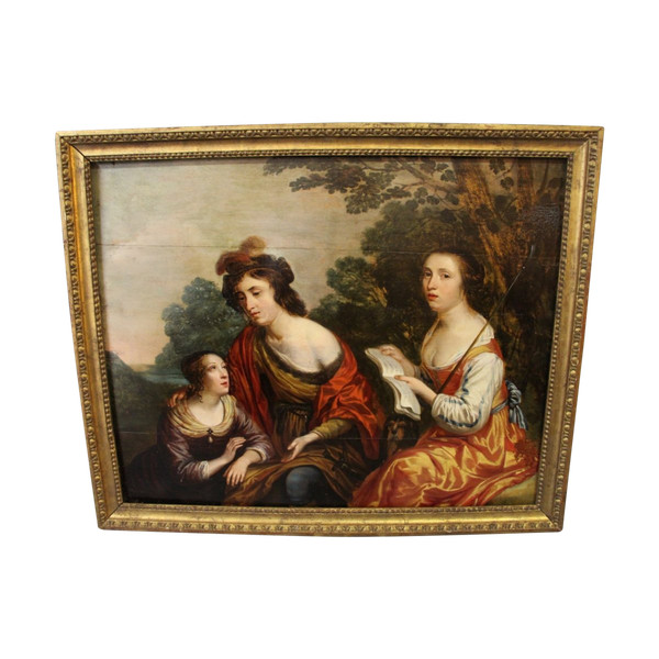 Pittura di scuola olandese intorno al 1640, entourage di jan van bijlert