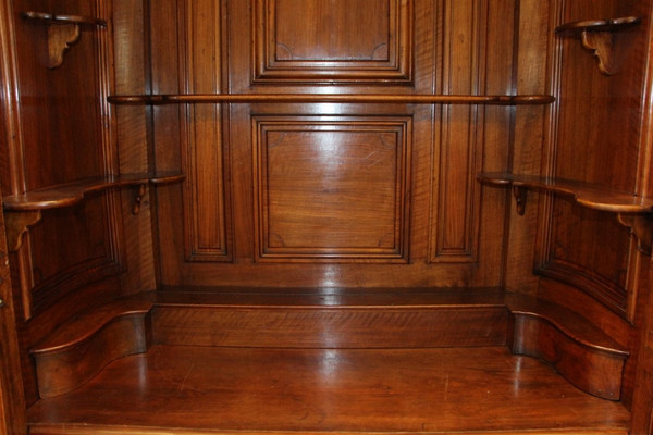 Important 18th Century Regency Chateau Display Cabinet