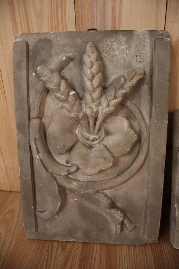Deux Plâtres d'Atelier De Sculpture