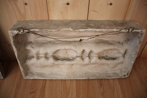 Deux Plâtres d'Atelier De Sculpture