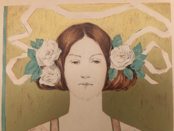 Affiche Woman edition Buffalo courier Maitres de l'affiche 1897