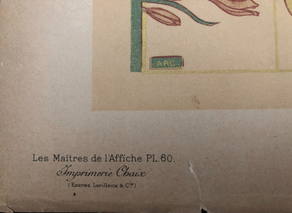 Affiche Woman edition Buffalo courier Maitres de l'affiche 1897