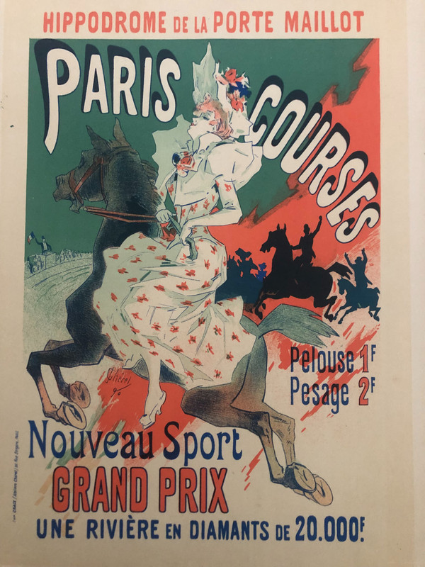 Original plate n°61 from the Les Maîtres de l'Affiche collection printed in lithography in 1897