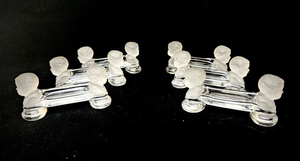 Baccarat - Suite di 6 portacoltelli
