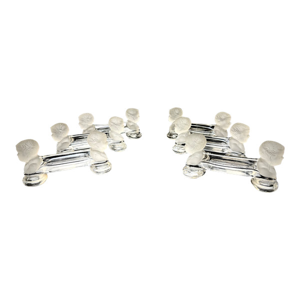 Baccarat - Suite di 6 portacoltelli