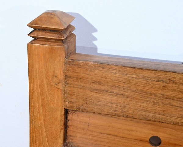 Banc Ancien Colonial de Varangue en Teck – Milieu XXe