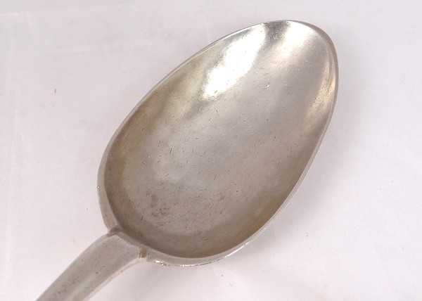 Cuillère à Ragoût Argent Massif Fermiers Généraux Bayonne 190gr XVIIIème