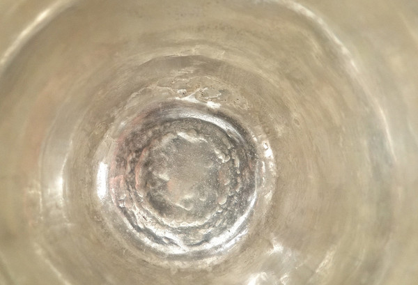 Piedouche in argento Fermiers Généraux Orléans Martin Lumière 135gr 18è