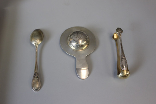 Massive Silver Tea Service About 1900