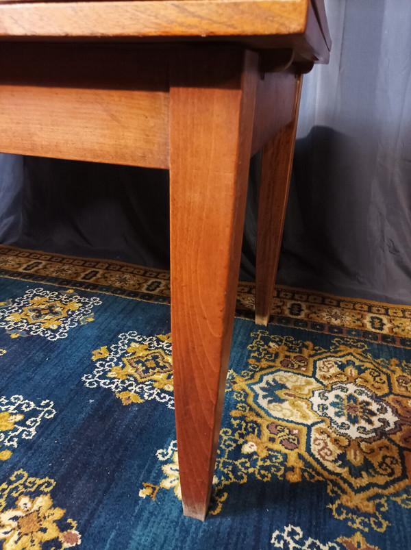 Vintage oak extensible table