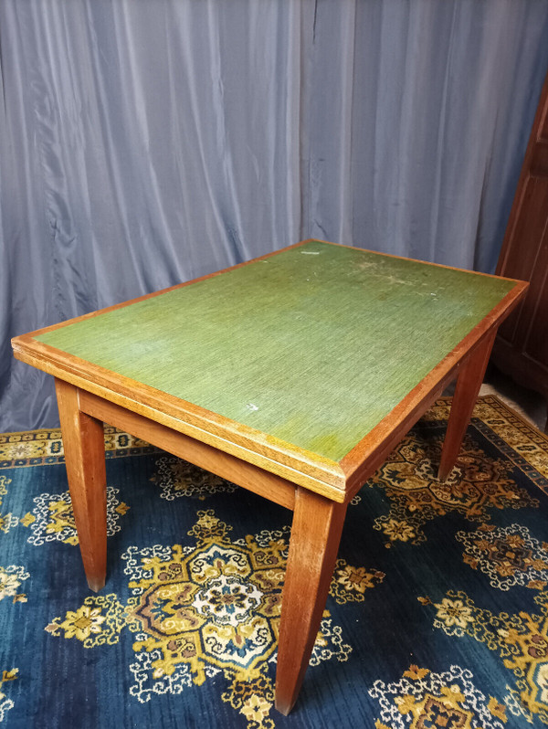 Vintage oak extensible table