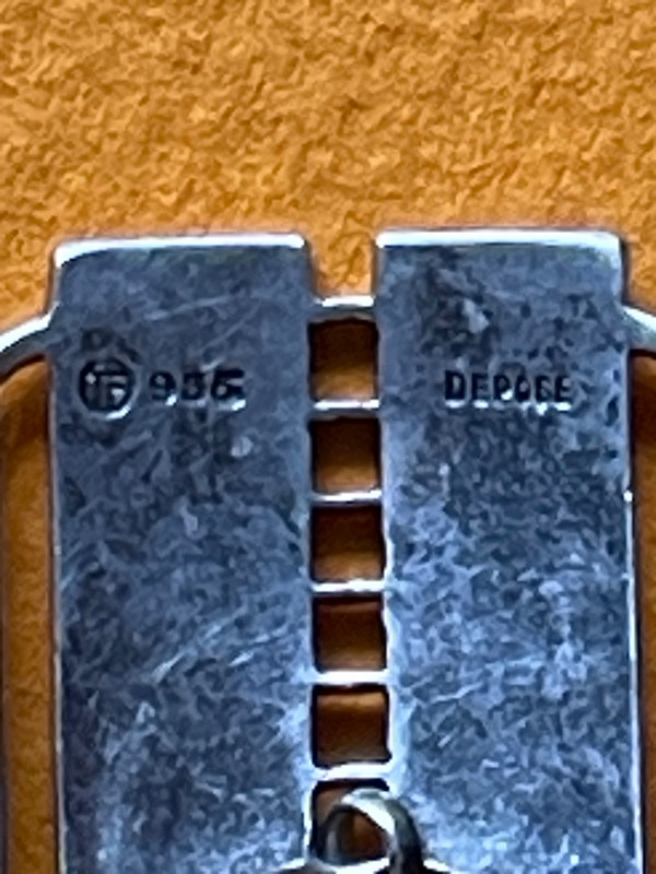 THEODOR FAHRNER, broche en argent, période jugendstil /art nouveau vers 1900