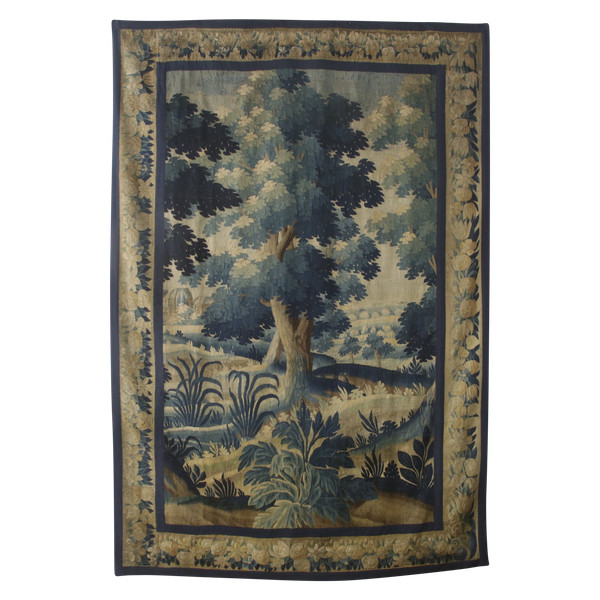 Wool and silk tapestry