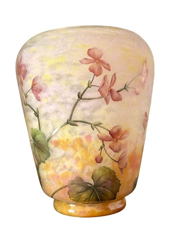 Daum Nancy Vase "Lunaires