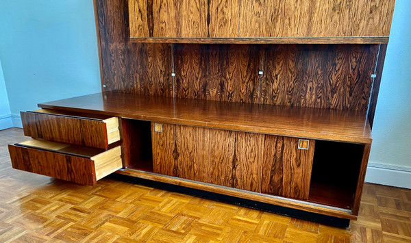 Bibliothèque modulable en trois panneaux 
