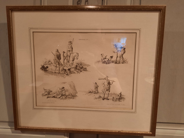 Deux gravures anglaises d’époque XIXème siècle.