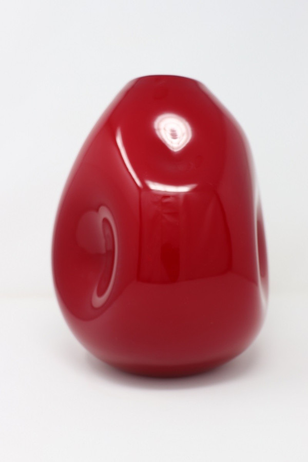 Vase Vintage En Verre d'Art De Murano, Italie, 1970s